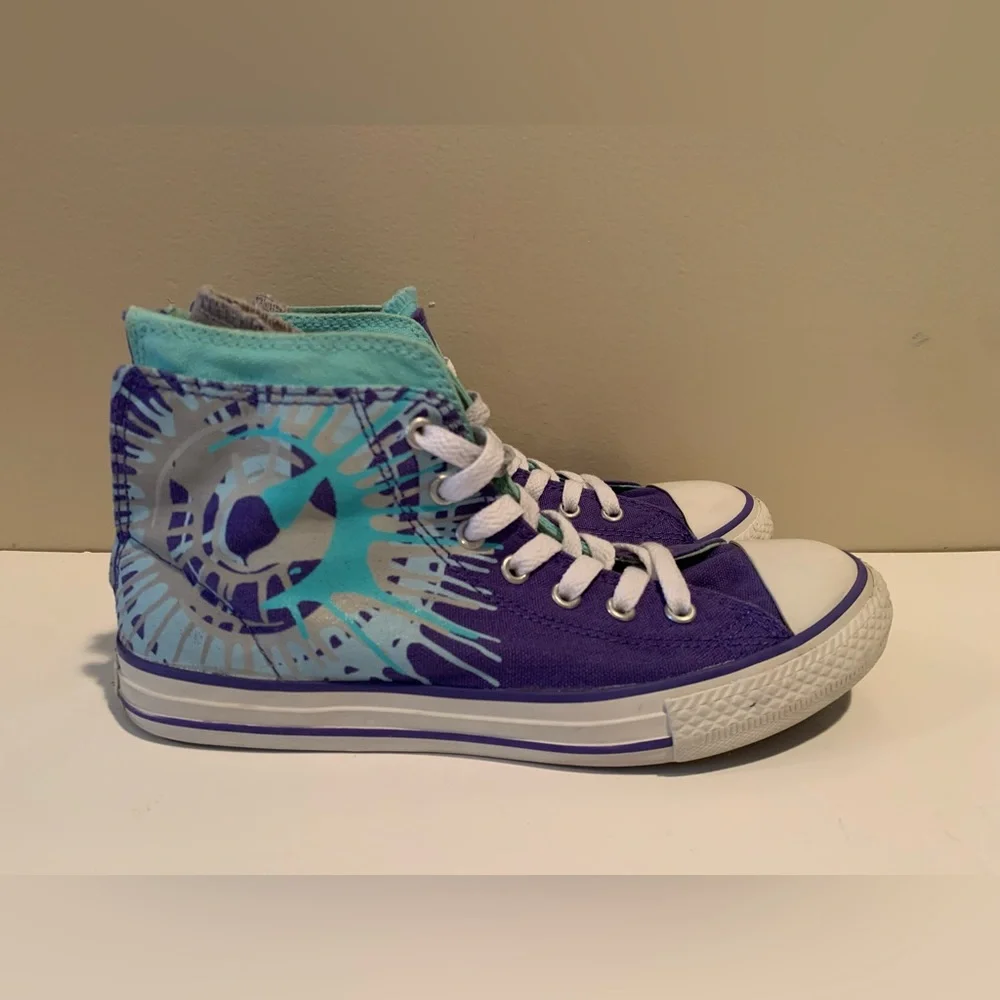 Converse Chuck Taylor All Star Zip Back Spin‎ Art Size 5